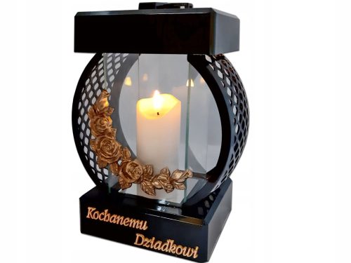  DADDY DADDY GRADDLE LAMP WHEEL BLACK RTN ROSE GOLD + LED KERZE