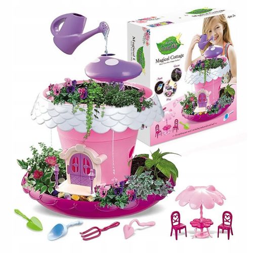MAGISCHER HAUS-BLUMENTOPF ZUM ZUCHT VON PFLANZEN UND BLUMEN FÜR KINDER + MÖBELSAMEN