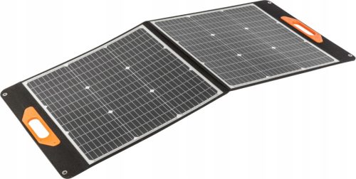  Solarpanel 100 W, IPX4, USB-A QC3.0 max. 24 W, USB-C 45 W, Hoegert Technik