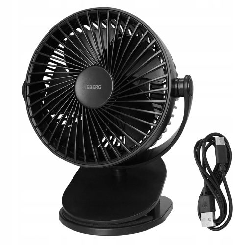  EBERG TIK Black Tischventilator schwarz