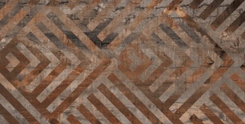 Glasiertes Steinzeug Cross Decor 60x120 Marmara