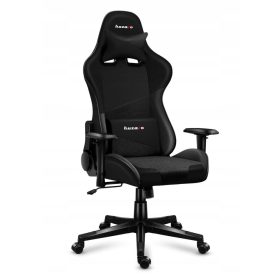  Huzaro Hz-Force 6.2 Carbon Gaming-Stuhl, schwarzer Stoff