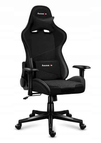  Huzaro Hz-Force 6.2 Carbon Gaming-Stuhl, schwarzer Stoff