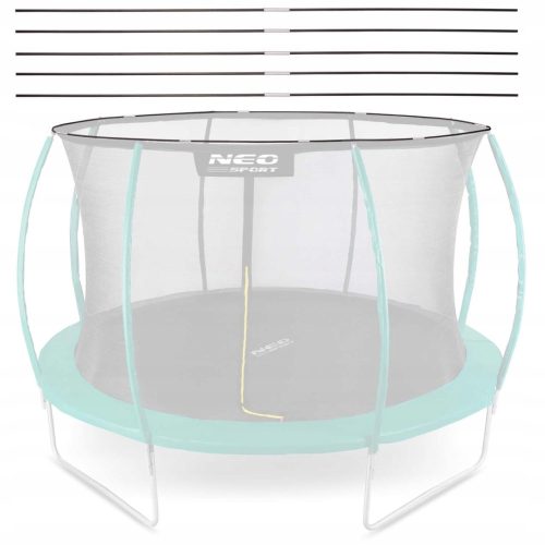 OBERRING DES NEOSPORT-TRAMPOLINNETZES 374 cm 12 Fuß