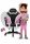  Huzaro Ranger 1.0 Rosa Gaming-Stuhl für Kinder