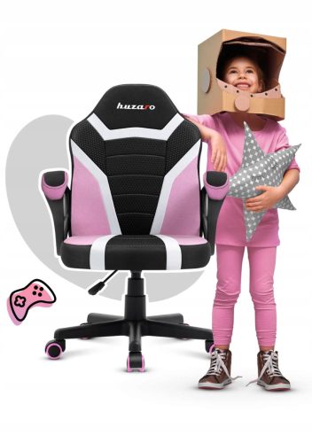  Huzaro Ranger 1.0 Rosa Gaming-Stuhl für Kinder