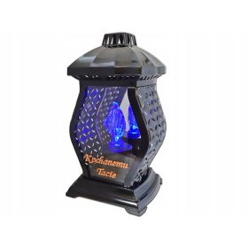    DADDY DADDY GRAPH LATERNE FÜR GRAB Vase KLEIN RTN SCHWARZ + LED-FIGUR