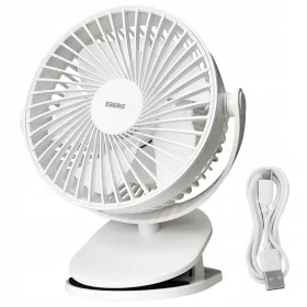  EBERG TIK Weißer Tischventilator