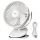  EBERG TIK Weißer Tischventilator