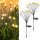  Solarlampe, schwarz, 65 cm, 2 Stk.