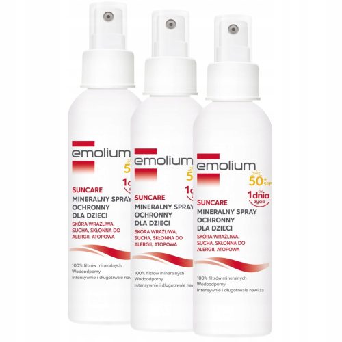 Emulsja do opalania do całego ciała Emolium Ochrona słoneczna 50 SPF 100 ml