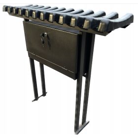 Friedhofsbank mit Kastenbänken-A 80 x 25 x 80 cm