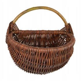    Bezug 36 cm, Korbgeflecht, Schwarz, Braun- und Beigetöne, mehrfarbig