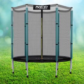   Trampolin mit Netz EXTRA GARTENTRAMPOLIN FÜR KINDER MIT NETZ 140 cm FT 4,5 (140 cm)