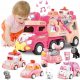 ABSCHLEPPWAGEN-SET 9IN1 MELODY LIGHT MÄDCHENGESCHENK