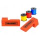 Orangefarbener Maurer-Saitenspanner + 100-Meter-Saite