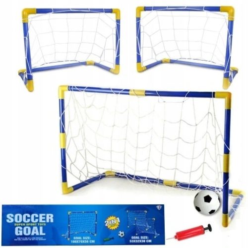 2-in-1-Ballpumpe für große Tore oder 2 kleine Tore