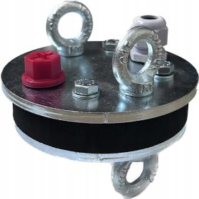    Brunnenkopf 125 für SWEDISH CONNECTOR, verzinkter Stahl für Brunnen