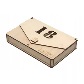    Geldumschlag Box Geschenk Geburtstag 18 20 30 40 50 60 70 80