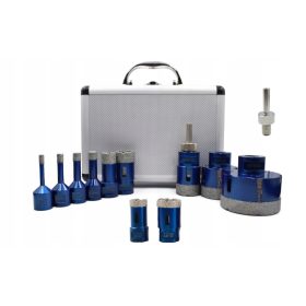 Ratool M14 Diamant-Bit-Set mit Koffer