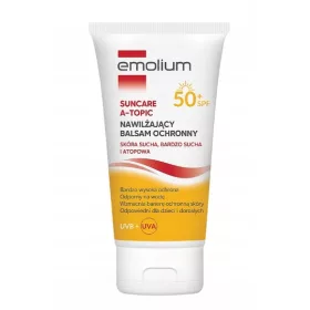   Emolium Suncare Feuchtigkeitsspendender Schutzbalsam für trockene und atopische Haut SPF50+ 150ml