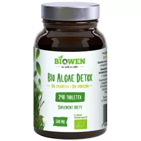   BIO Algae Detox – Bio Chlorella & Spirulina Tabletten, 500 mg, 240 Stück