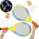 BADMINTON-BALLETT, BABINGTON-SCHLÄGER, LEUCHTENDE LED
