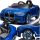  Neues batteriebetriebenes Auto für Kinder BMW i4 blau 12V 7Ah 2x35W