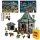  LEGO Harry Potter 76428 Hagrids Hütte: Ein unerwarteter Besuch + LEGO Papiertüte 6315786 Gelb 24x8x18 cm