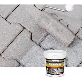   Straßenfarbe für Beton, Holz, Metallwürfel, Universal, 12 kg – GRAU