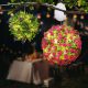  2X KÜNSTLICHE KLEINE BLUMEN-LED-LAMPE GARTENLAMPE