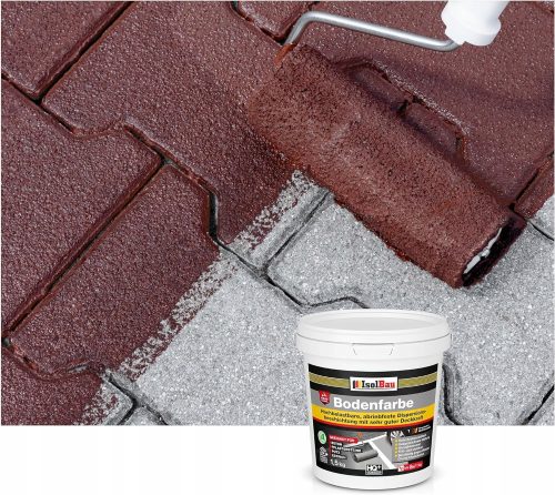 Straßenfarbe für Beton, Holz, Metallwürfel, universell, 12 kg – BRAUN