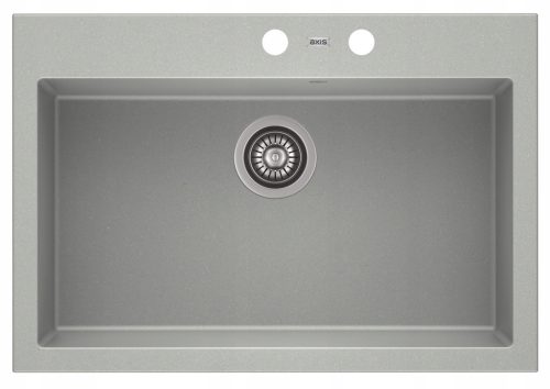  Moderno Buddy 60 Einbeckenspüle, graue Granittöne