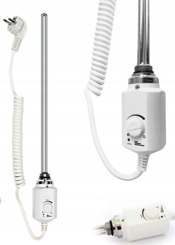  HEIZUNG FÜR BADEZIMMERHEIZKÖRPER WEISS 600W