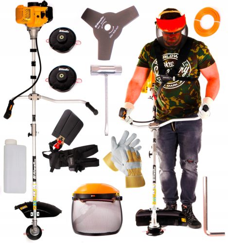  Riwall Benzin-Freischneider 185 cm 6,8 kg 5000 W 2 PS