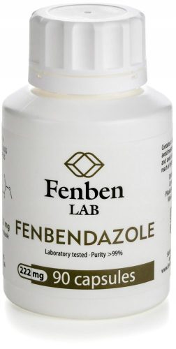 Fenbendazol 222 mg CZ. >99,9 % Fenben Lab 90 kap