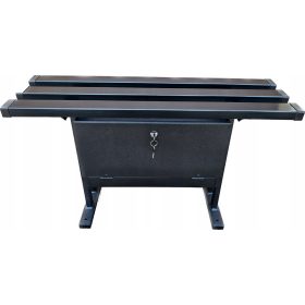 FRIEDHOFSBANK, BOX, KNÖCHELSTREIFEN, 4 BEINE