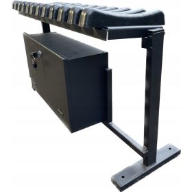 Klappbare Friedhofsbank mit Kastenbänken-A 85 x 25 x 47 cm