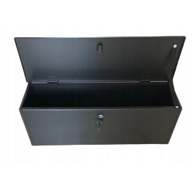 Friedhofskiste Ławki-As 70x20x25 cm schwarz