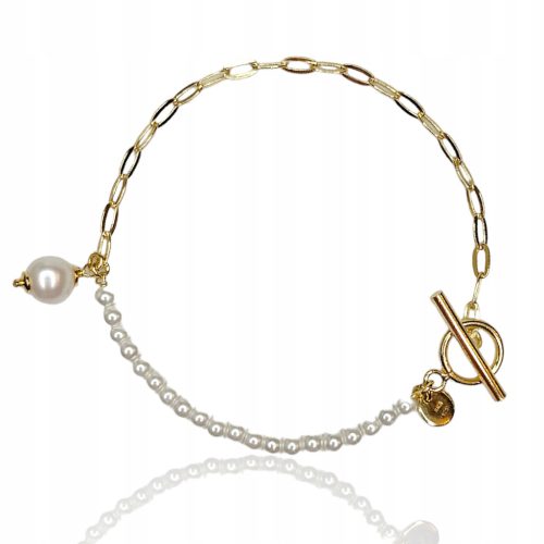 SILBERARMBAND - 925 - VERGOLDET -