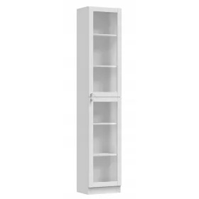  Vitrine weiß matt 200 x 40 x 31 cm TopEshop W40 2S PAFOS