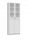  Vitrine weiß matt 200 x 80,5 x 31 cm TopEshop PAFOS W80 2SH