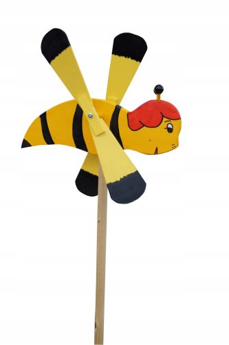  WINDMÜHLE Gartenschreck aus Holz, BEE WASP