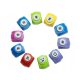  10-teiliges Set Locher, dekoratives Motiv, farbenfroh, dekorativ
