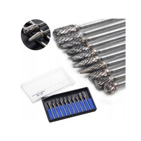 Bohrerschneider, Schnitzwerkzeuge, 10 Stück, 3 mm