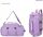  Sporttasche, Rucksack mit Schuhfach, lila