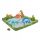 Intex rechteckiger aufblasbarer Pool 201 x 201 cm