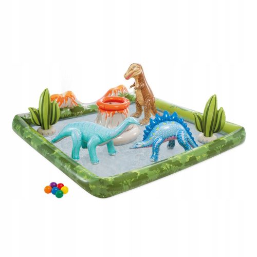 Intex rechteckiger aufblasbarer Pool 201 x 201 cm