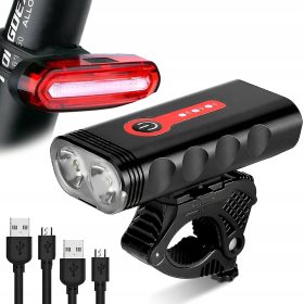  Steinmedia 6001901 Fahrradlicht 1000 lm USB