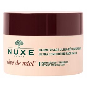   Nuxe Reve de Miel Gesichtscreme für trockene und empfindliche Haut, 50 ml